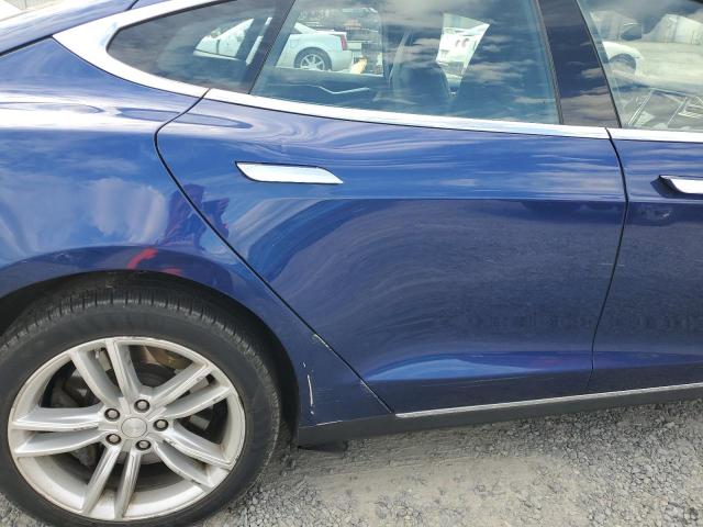 5YJSA1E2XFF116841 - 2015 TESLA MODEL S 蓝色 照片 10