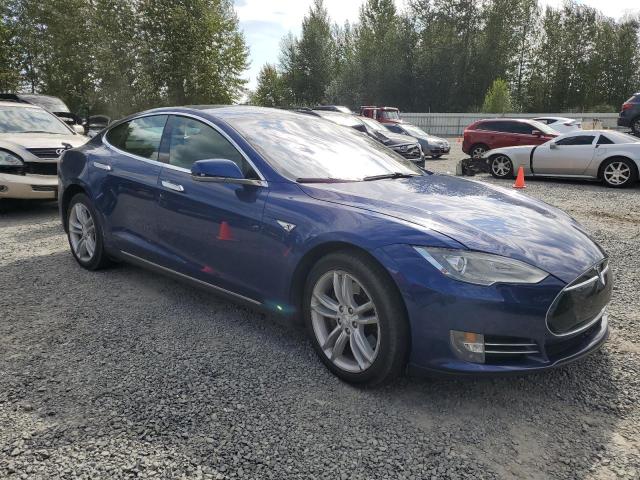5YJSA1E2XFF116841 - 2015 TESLA MODEL S 蓝色 照片 4