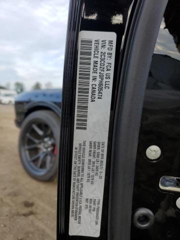 2C3CDZFJ0PH605474 - 2023 DODGE CHALLENGER R/T SCAT PACK BLACK photo 13