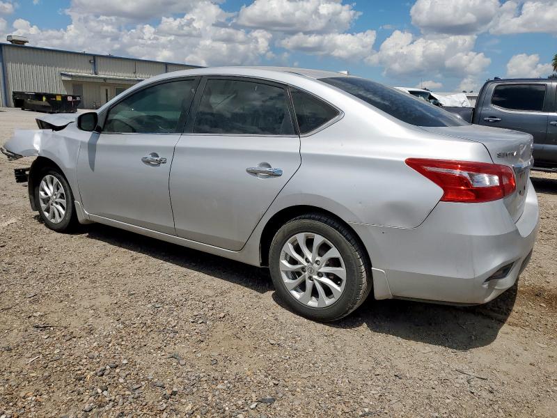 3N1AB7AP2JL637904 - 2018 NISSAN SENTRA S 银色 照片 2