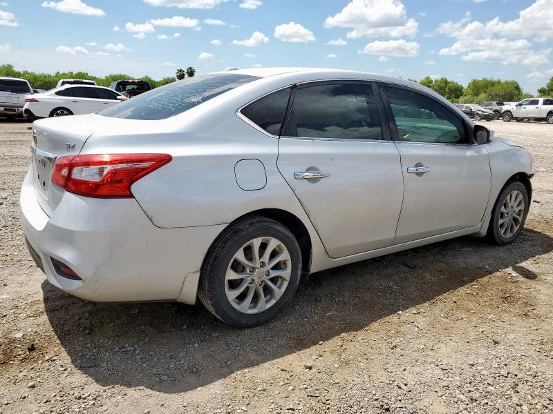 3N1AB7AP2JL637904 - 2018 NISSAN SENTRA S 银色 照片 3
