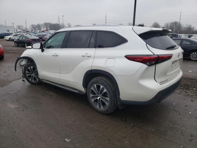 5TDHZRBH7LS020005 - 2020 TOYOTA HIGHLANDER XLE WHITE photo 2