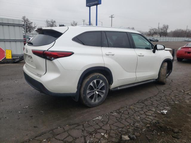 5TDHZRBH7LS020005 - 2020 TOYOTA HIGHLANDER XLE WHITE photo 3