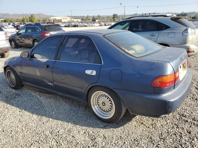 JHMEG8653PS028066 - 1993 HONDA CIVIC LX BLUE photo 2