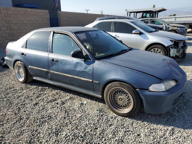 JHMEG8653PS028066 - 1993 HONDA CIVIC LX BLUE photo 4