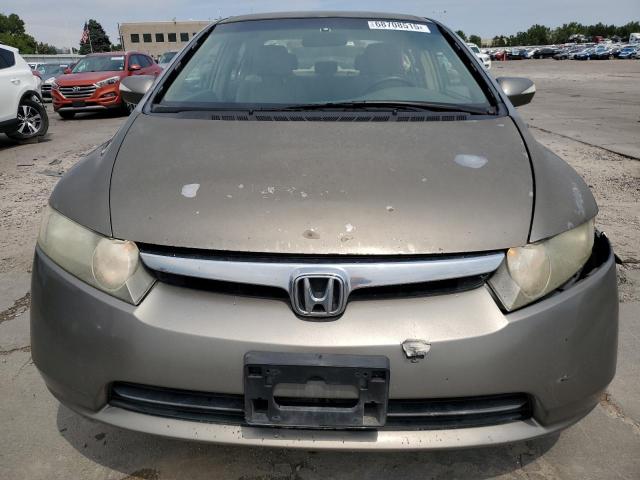 JHMFA36286S015245 - 2006 HONDA CIVIC HYBRID 金色 照片 5