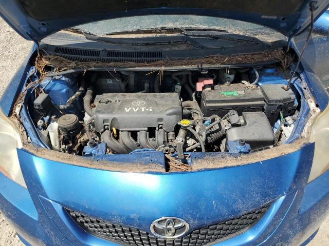 JTDBT4K33A1376251 - 2010 TOYOTA YARIS BLUE photo 11