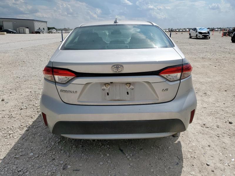 5YFEPMAE1MP264634 - 2021 TOYOTA COROLLA LE Gümüş foto 6