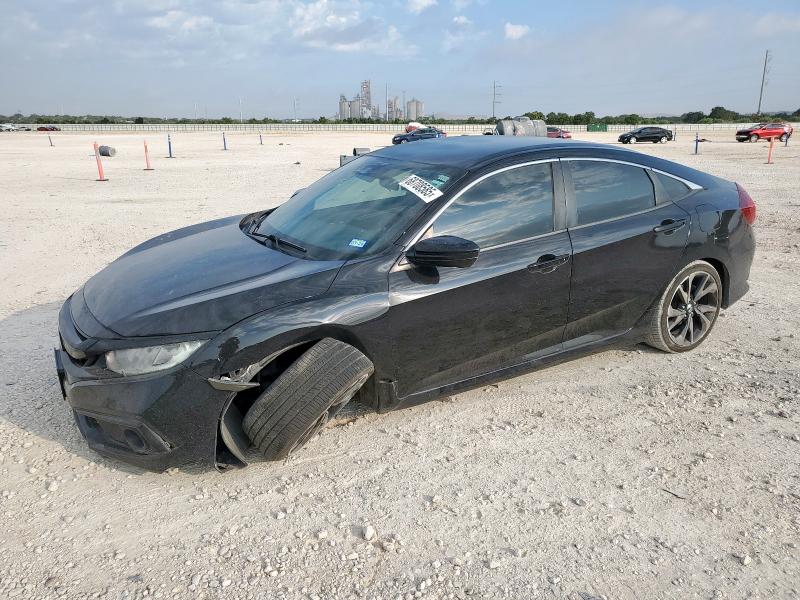 2HGFC2F82MH527311 - 2021 HONDA CIVIC SPORT შავი ფოტო 1