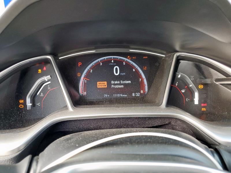 2HGFC2F82MH527311 - 2021 HONDA CIVIC SPORT შავი ფოტო 9