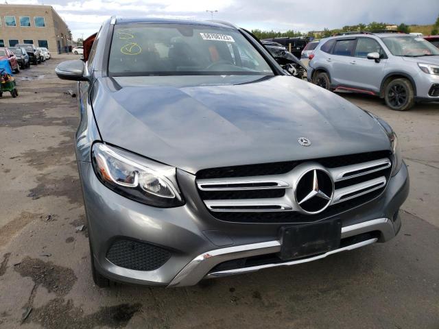 WDC0G4KB9KV140811 - 2019 MERCEDES-BENZ GLC 300 4MATIC GRAY photo 5