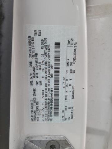 1FMCU9J98EUA07454 - 2014 FORD ESCAPE TITANIUM თეთრი ფოტო 13