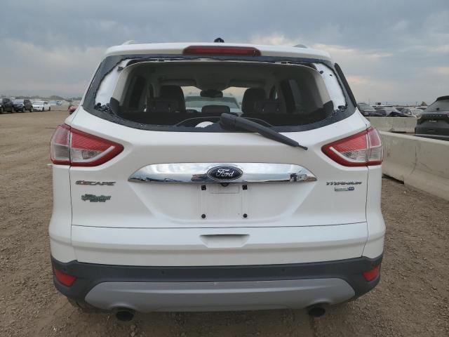 1FMCU9J98EUA07454 - 2014 FORD ESCAPE TITANIUM თეთრი ფოტო 6