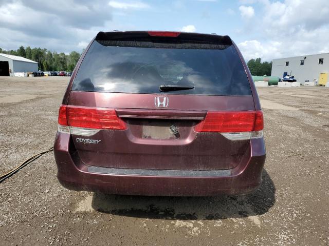 5FNRL38418B502942 - 2008 HONDA ODYSSEY EX Bordo foto 6
