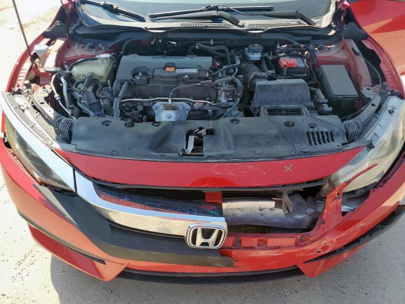 2HGFC2F72GH530219 - 2016 HONDA CIVIC EX RED photo 11