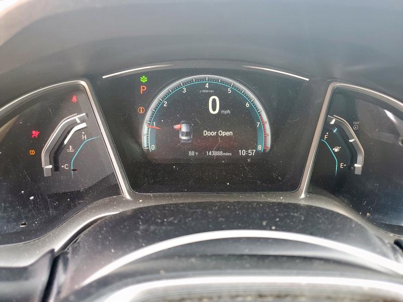 2HGFC2F72GH530219 - 2016 HONDA CIVIC EX RED photo 9