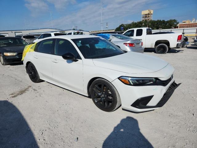 2HGFE2F57RH595093 - 2024 HONDA CIVIC SPORT WHITE photo 4