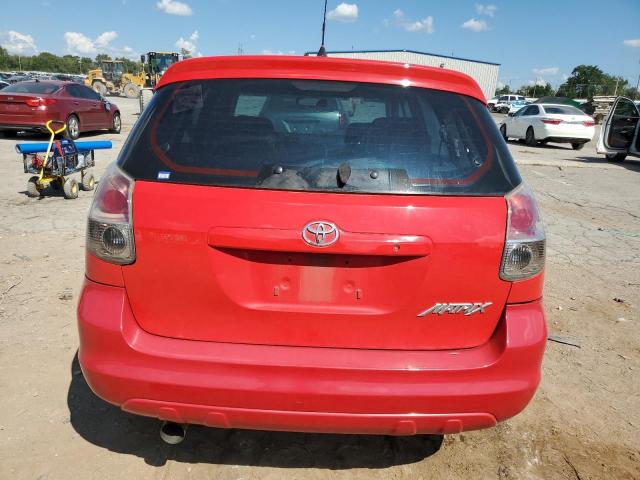 2T1KR32E76C572674 - 2006 TOYOTA COROLLA MA XR RED photo 6