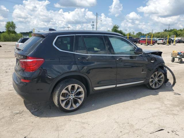 5UXWX9C32H0W76525 - 2017 BMW X3 XDRIVE28I BLACK photo 3