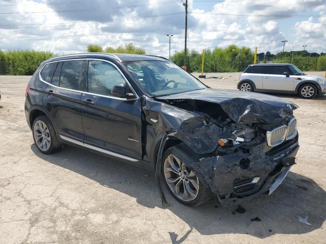 5UXWX9C32H0W76525 - 2017 BMW X3 XDRIVE28I BLACK photo 4