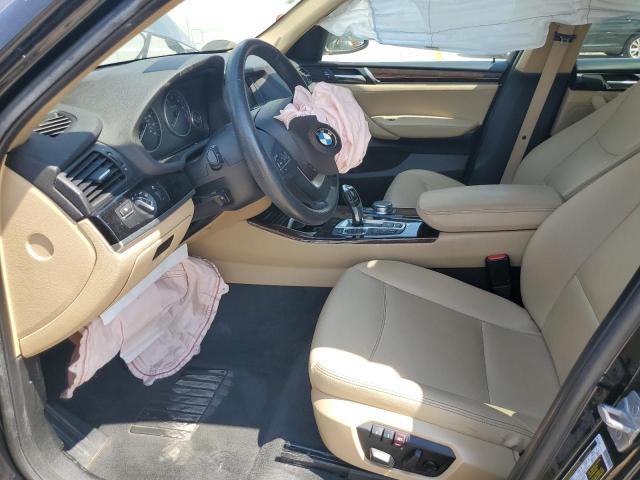 5UXWX9C32H0W76525 - 2017 BMW X3 XDRIVE28I BLACK photo 7