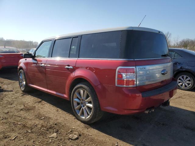 2FMHK6DC5ABA10247 - 2010 FORD FLEX LIMITED RED photo 2