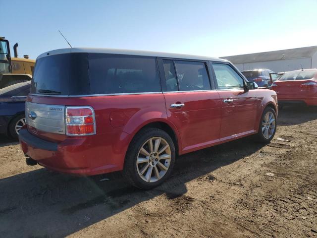 2FMHK6DC5ABA10247 - 2010 FORD FLEX LIMITED RED photo 3