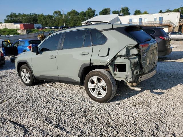 2T3W1RFV0KW019354 - 2019 TOYOTA RAV4 XLE 绿色 照片 2