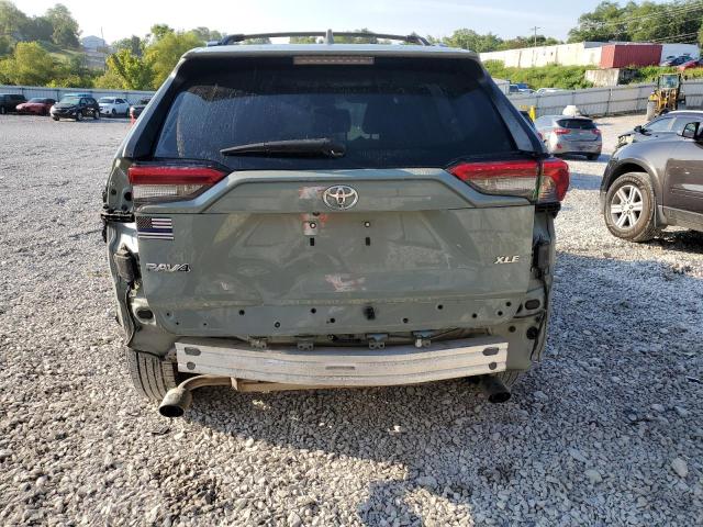 2T3W1RFV0KW019354 - 2019 TOYOTA RAV4 XLE 绿色 照片 6