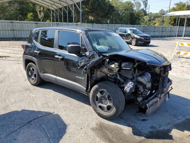 ZACNJAAB9KPK10258 - 2019 JEEP RENEGADE SPORT BLACK photo 4