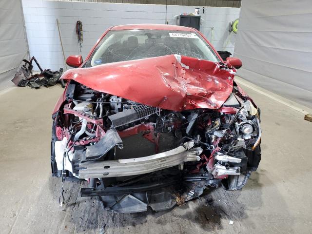 JTDEPRAE7LJ038372 - 2020 TOYOTA COROLLA LE Czerwony zdjęcie 5
