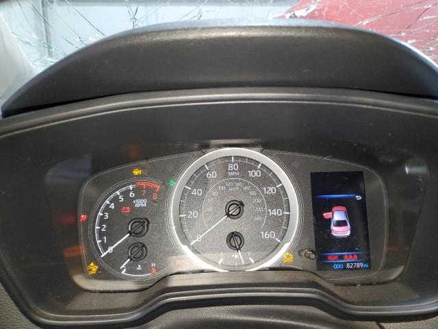 JTDEPRAE7LJ038372 - 2020 TOYOTA COROLLA LE Czerwony zdjęcie 9