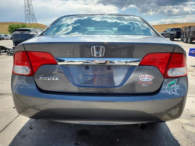 2HGFA1F53BH306660 - 2011 HONDA CIVIC LX GRAY photo 6