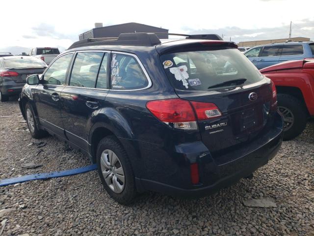 4S4BRCAC9E1270320 - 2014 SUBARU OUTBACK 2.5I BLACK photo 2