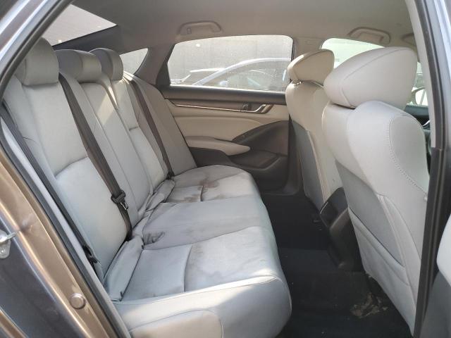 1HGCV1F18JA252466 - 2018 HONDA ACCORD LX Сұр фото 10