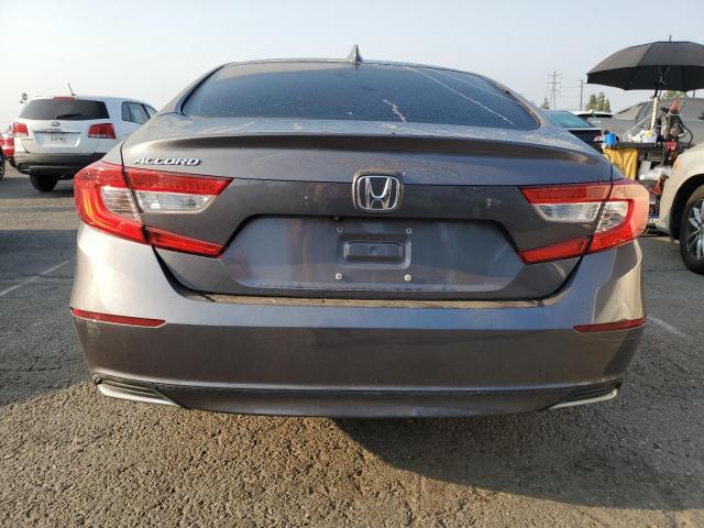 1HGCV1F18JA252466 - 2018 HONDA ACCORD LX Сұр фото 6
