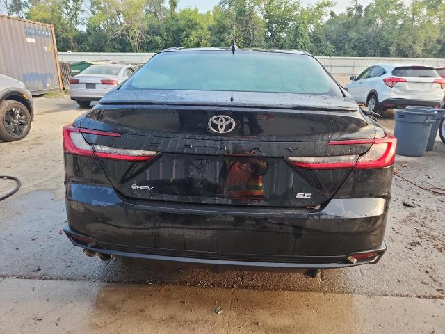 4T1DAACK3SU046737 - 2025 TOYOTA CAMRY XSE შავი ფოტო 6