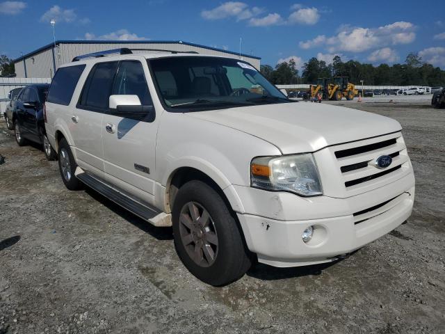 1FMFK20507LA36898 - 2007 FORD EXPEDITION EL LIMITED WHITE photo 4