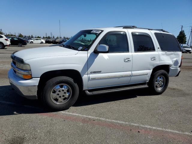 1GNEK13T01R204636 - 2001 CHEVROLET TAHOE K1500 WHITE photo 1