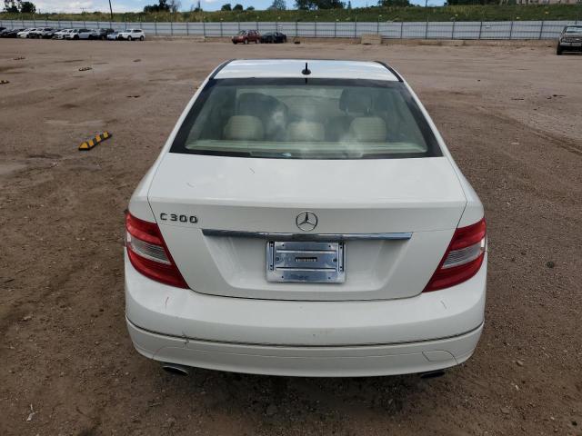 WDDGF54X28F118275 - 2008 MERCEDES-BENZ C 300 WHITE photo 6