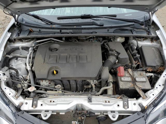 2T1BURHE0HC900724 - 2017 TOYOTA COROLLA L SILVER photo 11