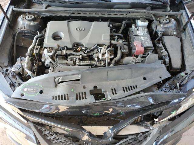 4T1B11HKXKU813869 - 2019 TOYOTA CAMRY L BLACK photo 11