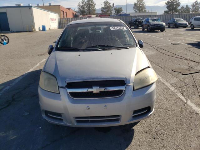 KL1TD56658B215665 - 2008 CHEVROLET AVEO BASE Gümüş foto 5