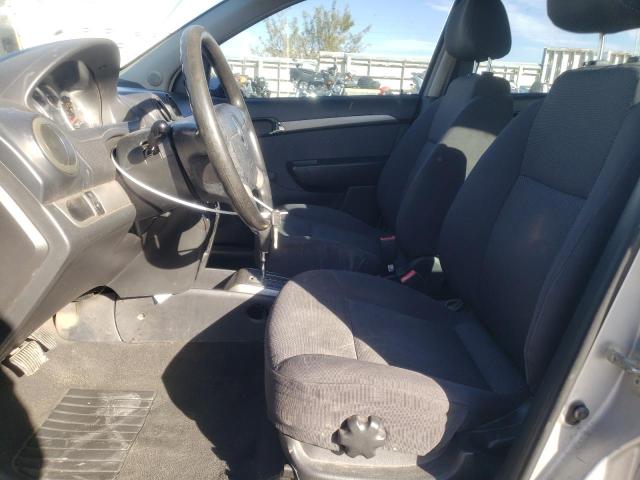 KL1TD56658B215665 - 2008 CHEVROLET AVEO BASE Gümüş foto 7