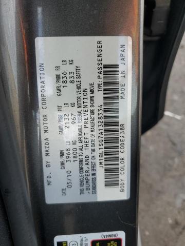 JM1BL1SG7A1328334 - 2010 MAZDA 3 I 灰色 照片 23