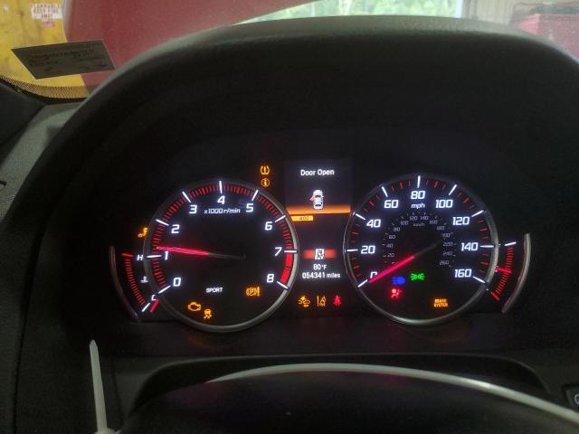 19UUB1F69KA004611 - 2019 ACURA TLX TECHNOLOGY Կարմիր լուսանկար 9