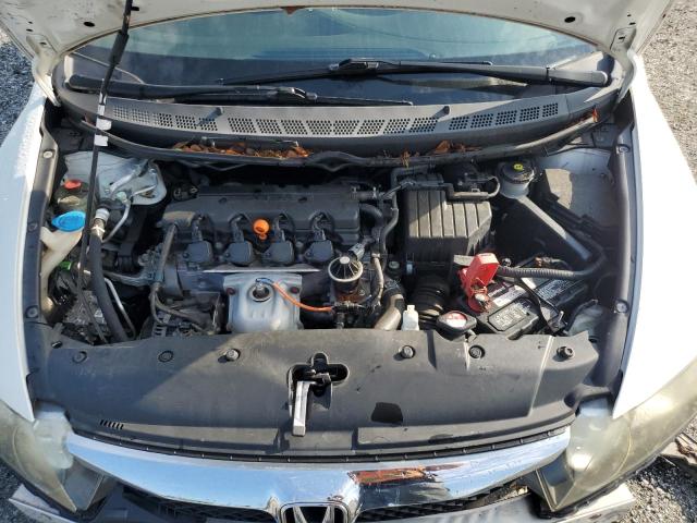 19XFA1F56BE047088 - 2011 HONDA CIVIC LX WHITE photo 11