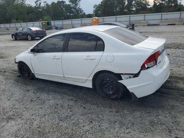 19XFA1F56BE047088 - 2011 HONDA CIVIC LX WHITE photo 2