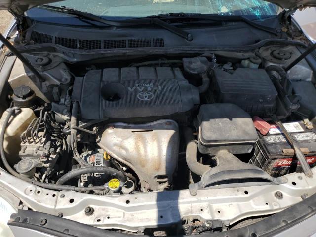 4T4BF3EK5AR064646 - 2010 TOYOTA CAMRY BASE SILVER photo 11