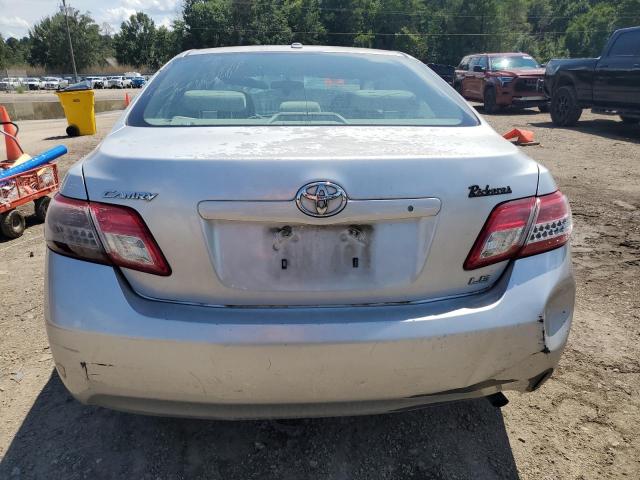 4T4BF3EK5AR064646 - 2010 TOYOTA CAMRY BASE SILVER photo 6
